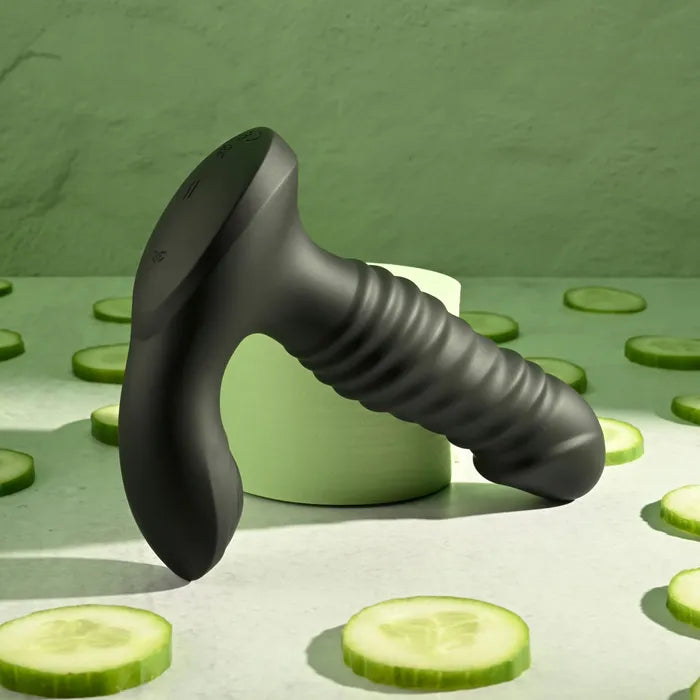 Zero Tolerance STRIKER USB Rechargeable Thrusting Anal Vibrator With Wireless Remote Control Zero Tolerance