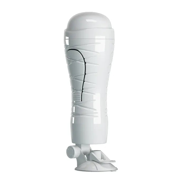 CRAZY BULL Flora Squeezable Vagina Stroker With Suction Base Flesh Crazy Bull