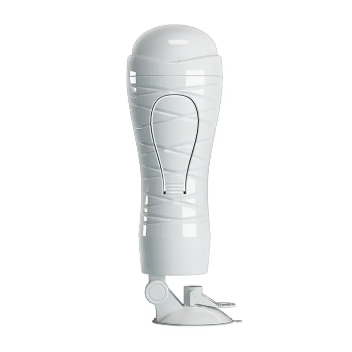 CRAZY BULL Flora Squeezable Vagina Stroker With Suction Base Flesh Crazy Bull