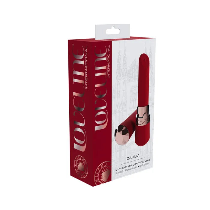 Shots Toys LOVELINE Dahlia USB Rechargeable Lipstick Vibrator Shots Toys