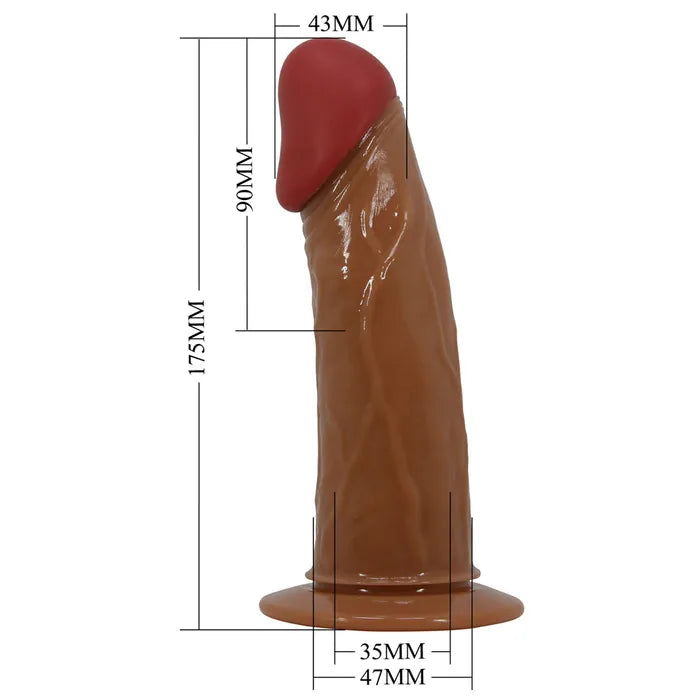 Party Up NELSON Vibrating Hollow Strap-On 17.5cm Party Up