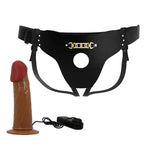 Party Up NELSON Vibrating Hollow Strap-On 17.5cm Party Up