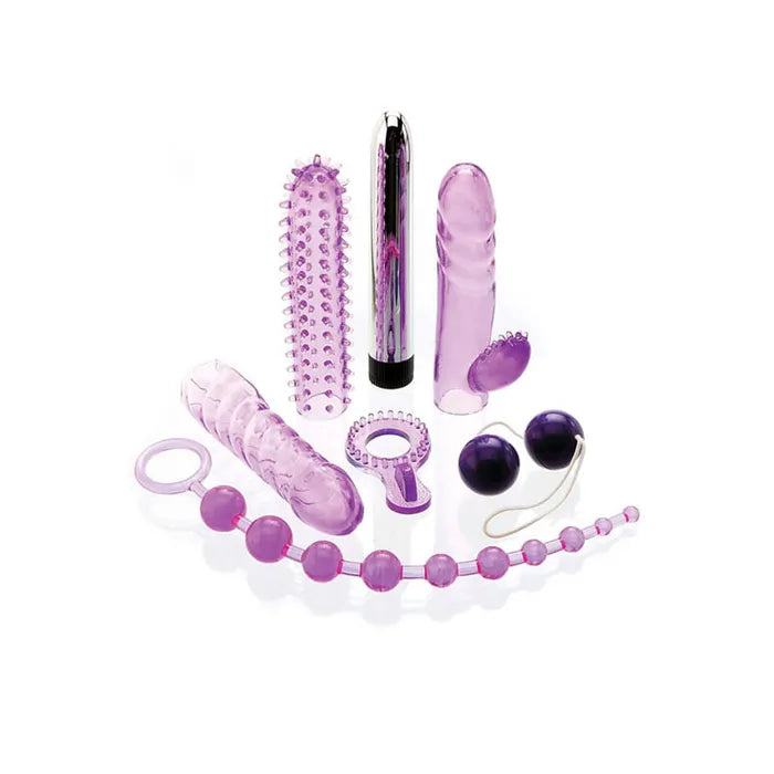 Adam & Eve The Complete Lovers Kit 7 Piece Set Purple Secondary image