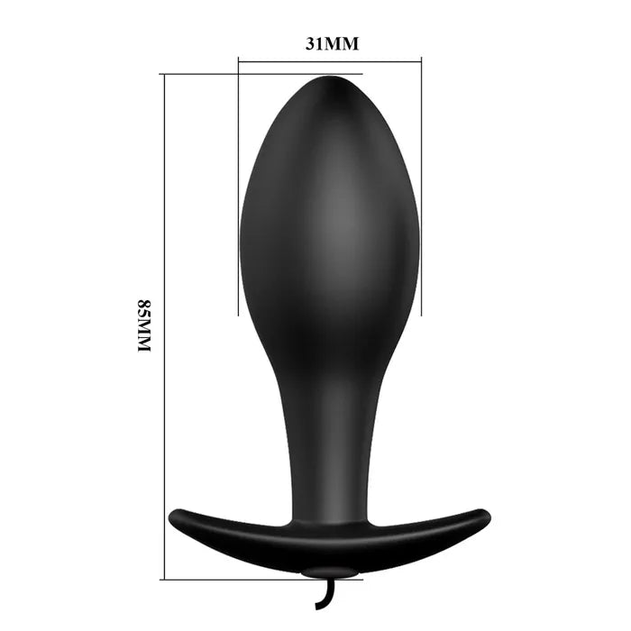 Party Up JASON Butt Plug With Remote 8.5cm Party Up