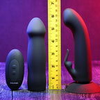 Evolved HEAVENLY HARNESS - Black USB Rechargeable Strap-On Kit Evolved