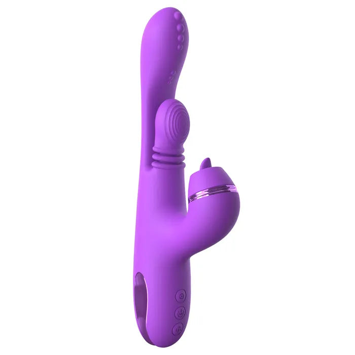 Pipedream Fantasy For Her IntiMotion Pulse Pro USB Rechargeable Swirling & Flicking Rabbit Vibrator Pipedream Main image