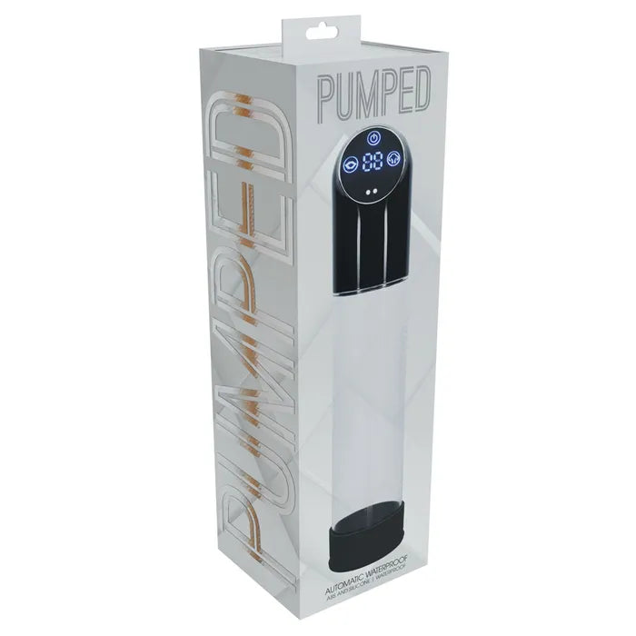 Shots Toys PUMPED Automatic Waterproof USB Rechargeable Automatic Penis Pump Shots Toys