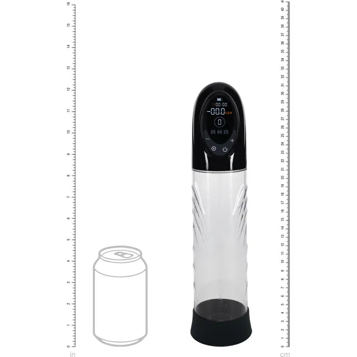 Shots Toys PUMPED CyberPulse USB Rechargeable Auto Penis Pump Shots Toys