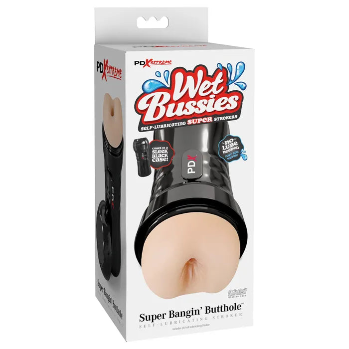 Pipedream PDX Wet Bussies Super Bangin Butt Light Anal Stroker Pipedream