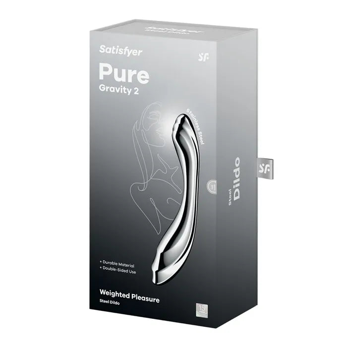 Satisfyer Pure Gravity 2 Steel Dildo 21cm Satisfyer
