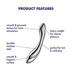 Satisfyer Pure Gravity 2 Steel Dildo 21cm Satisfyer
