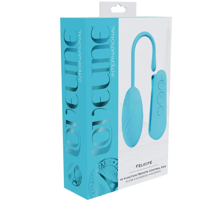 Shots Toys LOVELINE Felicite USB Rechargeable Vibrating Egg Vibrator With Wireless Remote Shots Toys