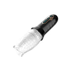 Adam & Eve Adam's Gawk Gawk USB Rechargeable Rotating Masturbator Clear Adam & Eve