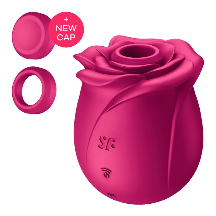 Satisfyer Pro 2 Classic Blossom USB Rechargeable Air Pulse Rose Stimulator Secondary image