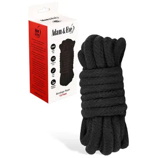 Adam & Eve BONDAGE ROPE Black Adam & Eve