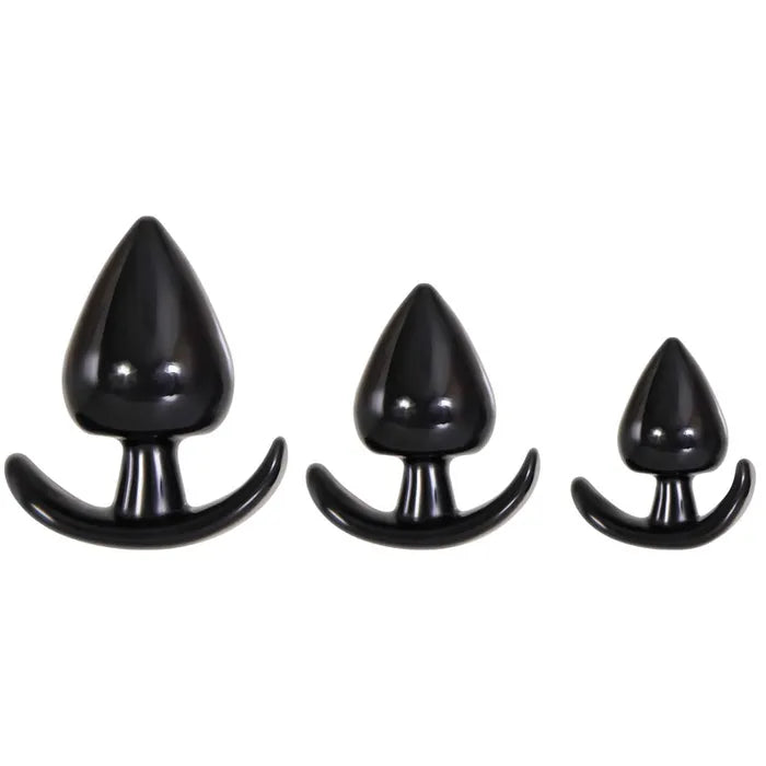 Evolved Anal Delights Butt Plugs Set Of 3 Sizes Evolved Main image