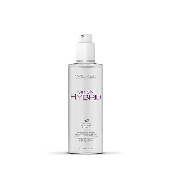 Wicked Simply Hybrid Water & Silicone Blended Lubricant Wicked