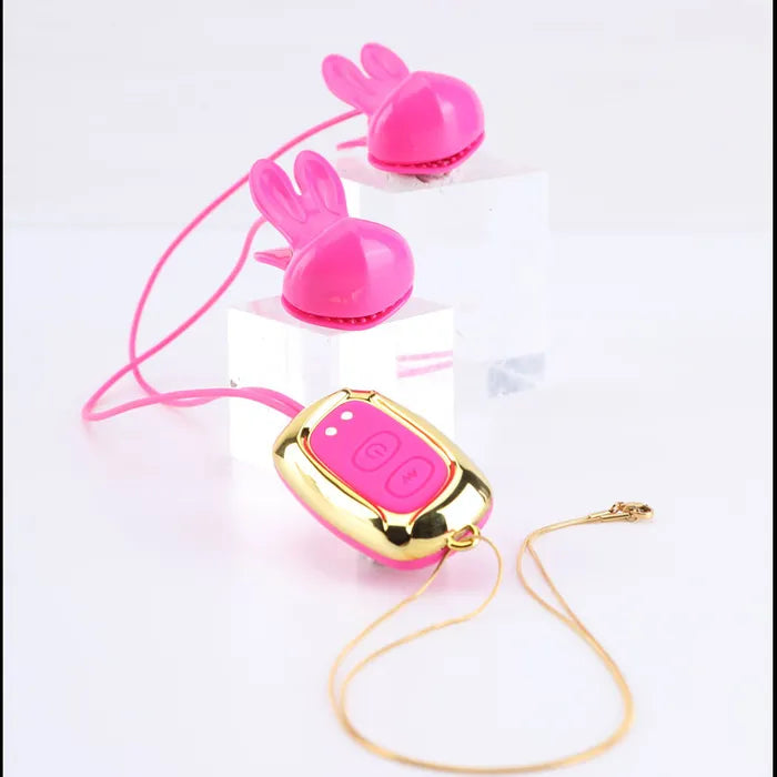 Maia MOLLI USB Rechargeable Vibrating Nipple Clamps & Necklace Maia Toys