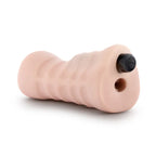 Blush Novelties M For Men Self Lubricating Vibrating Strokers 3 Pack Blush Novelties