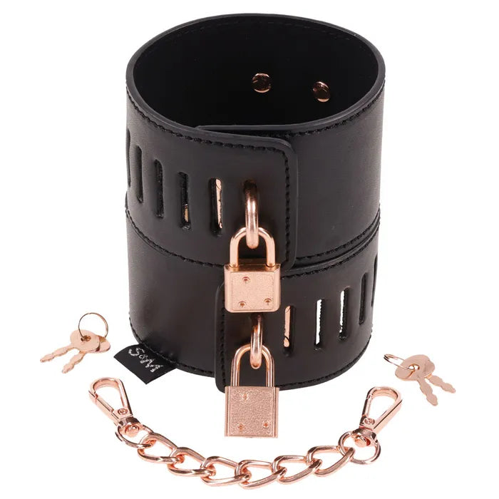 Sportsheets Sex & Mischief Brat Locking Hand Cuffs Sportsheets