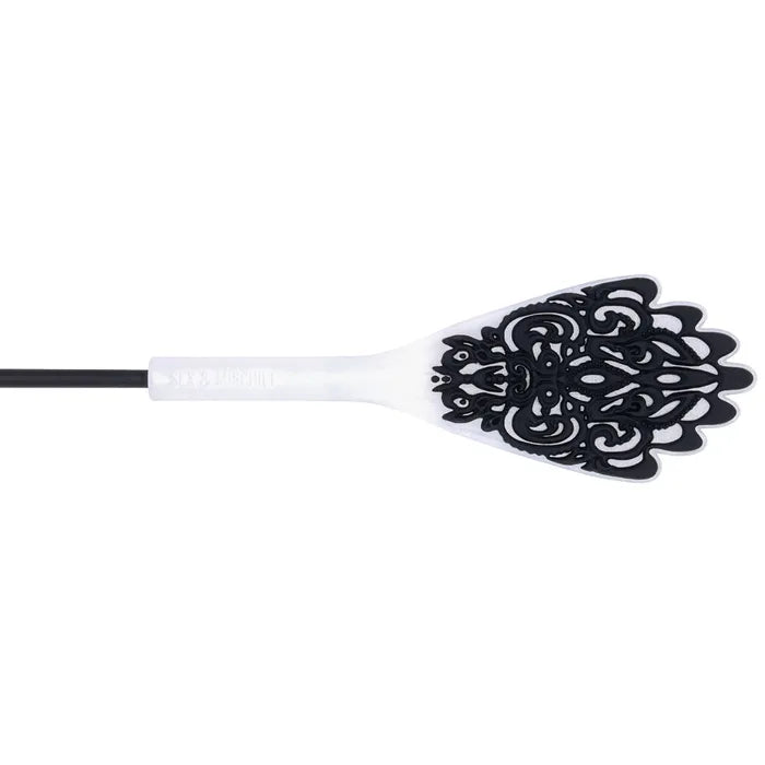 Sportsheets Sex & Mischief Bondage Collar Sex & Mischief Lace Silicone Crop Whip 50cm Sportsheets