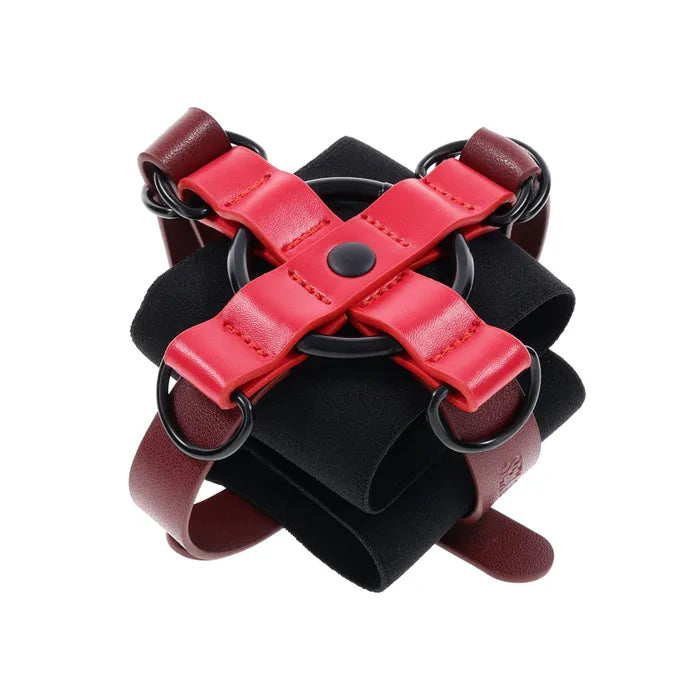 Sportsheets S&M Exs & Ohs Cross Cuffs Restraints Sportsheets