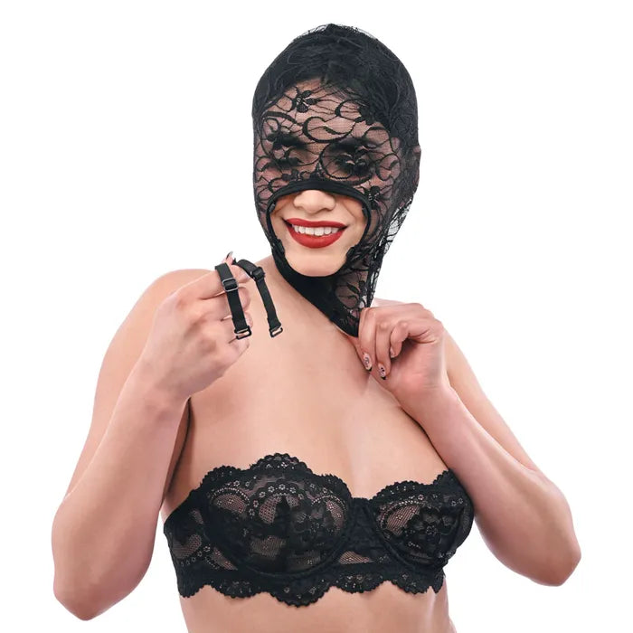 Sportsheets Sex & Mischief Lace Hush Hood Hood Sportsheets