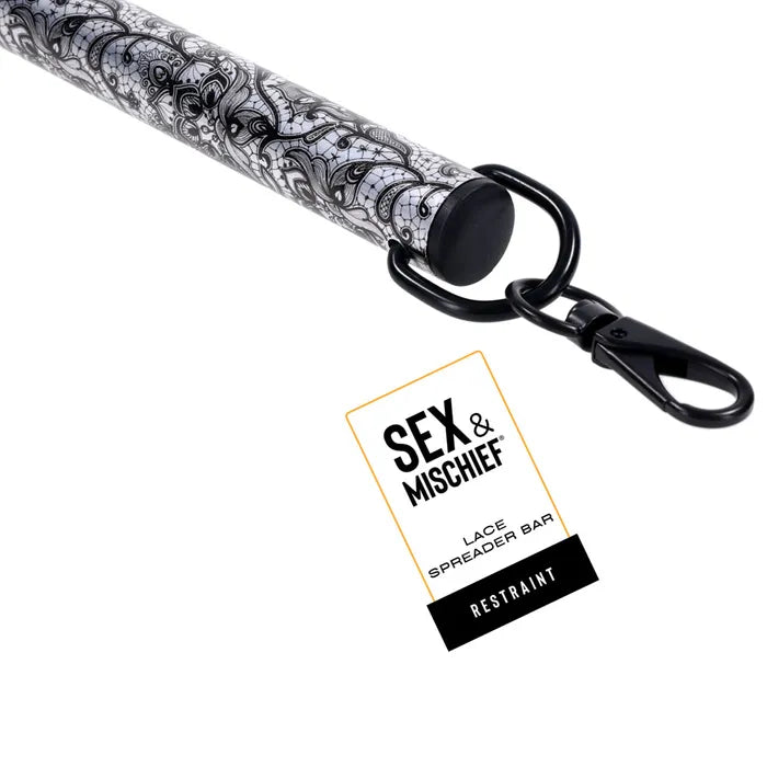 Sportsheets Sex & Mischief Lace Spreader Restraint Bar Sportsheets