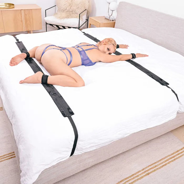 SPORTSHEETS No Matter Where Bondage Restraint System Sportsheets