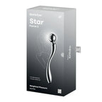 Satisfyer Star Force 2 Chrome Steel Dildo 22cm Satisfyer