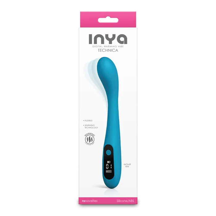 NS Novelties INYA Technica USB Rechargeable Warming Vibrator 19.2cm Secondary image