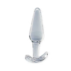 Creative Conceptions Clarity Utopian Floret Glass Butt Plug 11cm Creative Conceptions