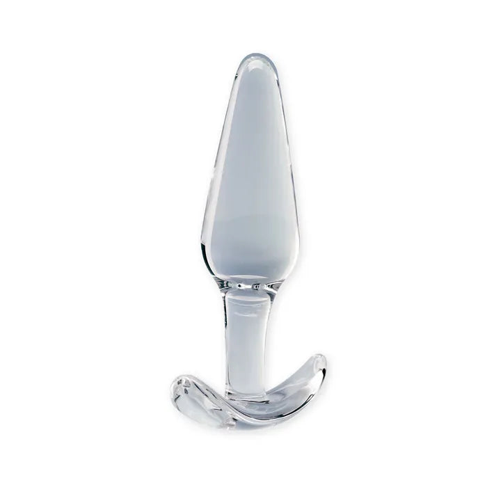 Creative Conceptions Clarity Utopian Floret Glass Butt Plug 11cm Creative Conceptions