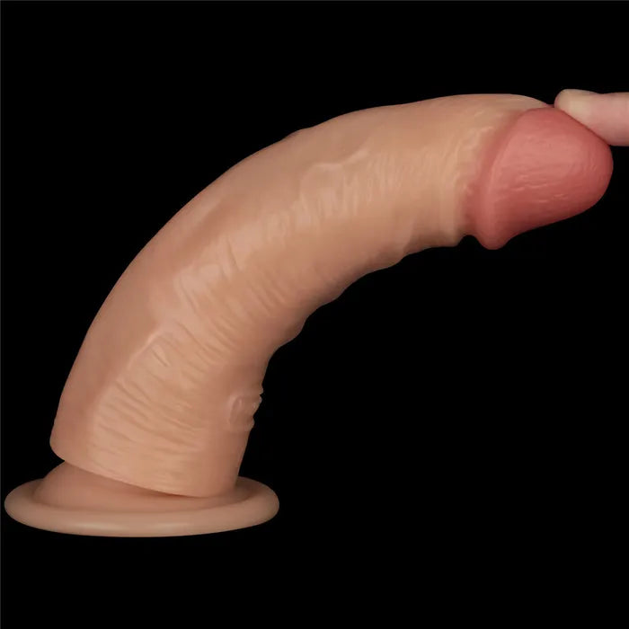 Lovetoy Power Basics USB Rechargeable Vibrating Dong Flesh Secondary image