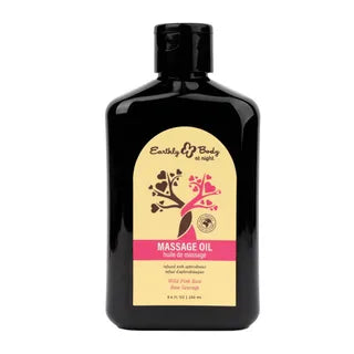 Earthly Body EB Hemp Seed Scented Massage Oil 250ml Bottle Earthly Body