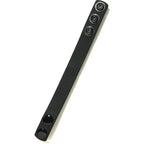 C1 Releasing Boneyard Silicone Cock Strap 3Snap Adjustable Cock Ring Black C1 Releasing