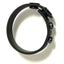 C1 Releasing Boneyard Silicone Cock Strap 3Snap Adjustable Cock Ring Black C1 Releasing