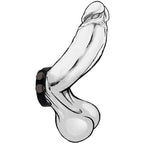 C1 Releasing Boneyard Silicone Cock Strap 3Snap Adjustable Cock Ring Black C1 Releasing
