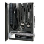 Stockroom KinkLab Agent Noir Neon Wand Kit E-Stim Kit 11 Piece Set Stockroom