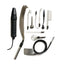 Stockroom KinkLab Agent Noir Neon Wand Kit E-Stim Kit 11 Piece Set Stockroom