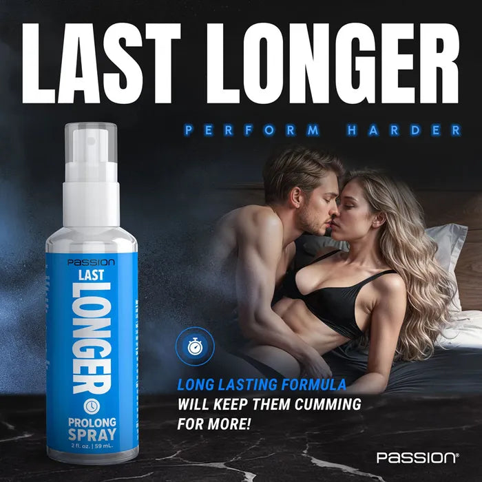 XR Brands Passion Last Longer Prolong Spray for Men 59ml Secondary image