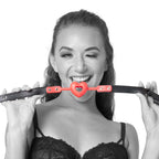 Sportsheets Sex & Mischief Amor Ball Gag Mouth Restraint Red / Black Sportsheets