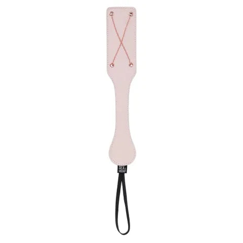 Sex & Mischief Peaches N CreaMe Chain Impressions Spanking Paddle Peach Sportsheets