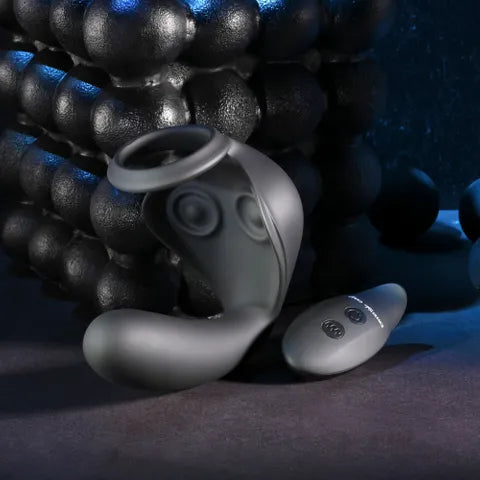 Zero Tolerance BALLIN OUT USB Rechargeable Prostate Massager With Cock Ring & Wireless Remote Black Secondary image