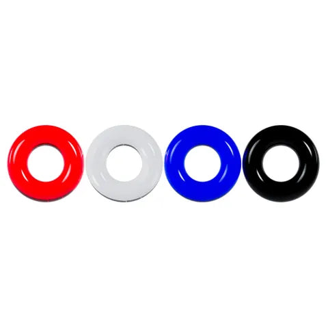 Shots Toys LEVELZ Multicolour Cock Ring Set 4 Pack Shots Toys