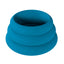 Shots Toys LEVELZ Wide O Silicone Cock Ring Set Of 3 Sizes L / XL / 2XL Teal Shots Toys