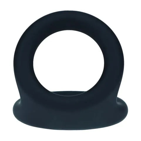 Shots Toys LEVELZ Double O Silicone Cock & Ball Ring Large Black Shots Toys