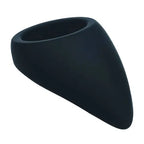 Shots Toys LEVELZ Teardrop Silicone Cock Ring Black Shots Toys
