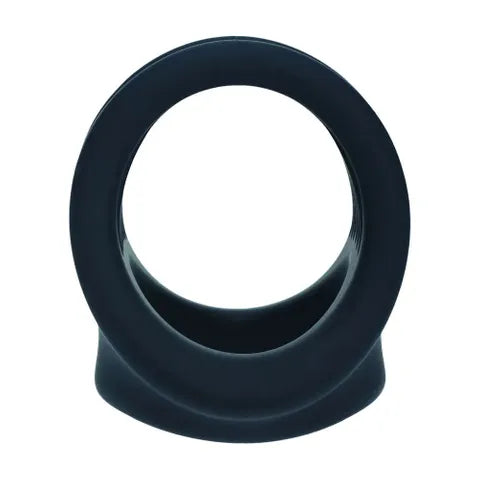 Shots Toys LEVELZ Silicone Cock & Ball Harness Cock & Ball Ring Black Shots Toys
