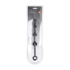 Shots Toys LEVELZ Curved Silicone Anal Beads Black 29.5cm Shots Toys
